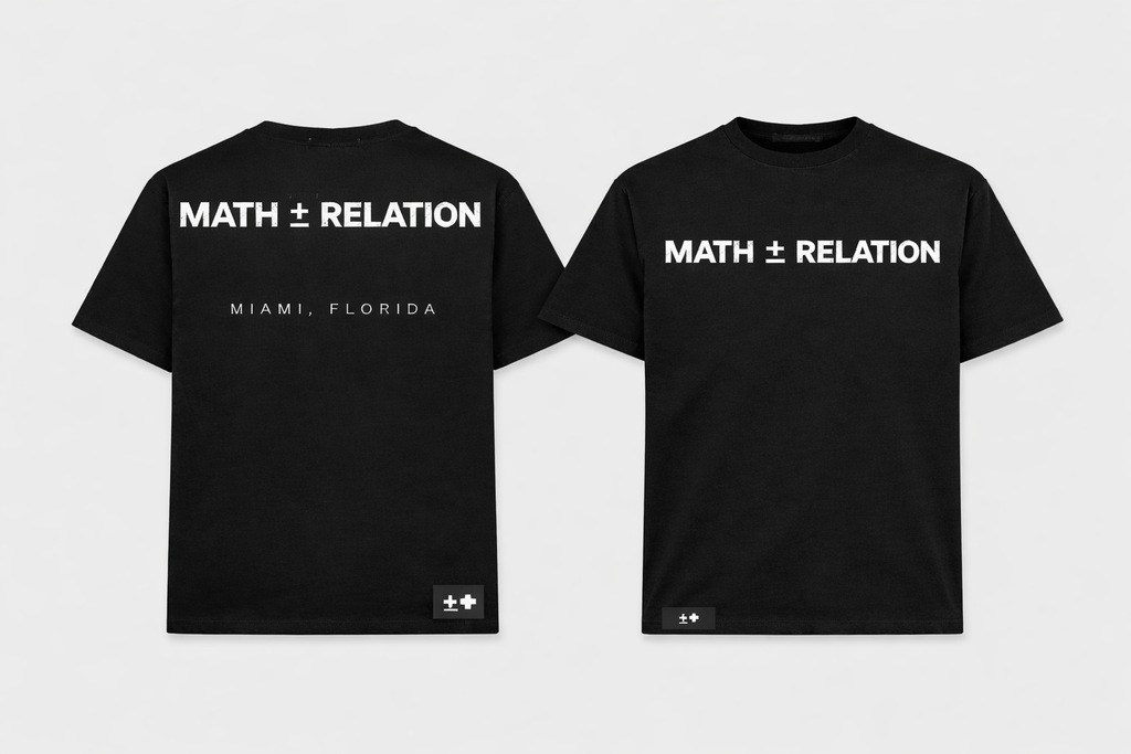 Math ± Relation — Academic Standard | Black Uniform