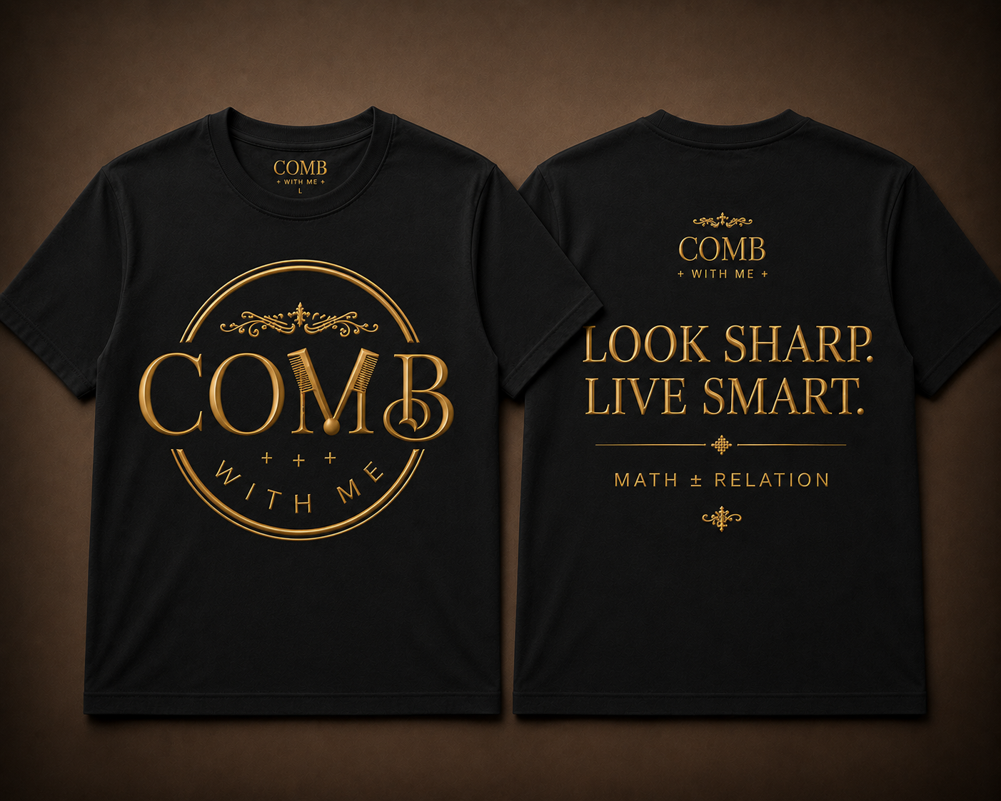 COMB WITH ME × MATH ± RELATION Founder Edition Tee