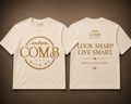 COMB WITH ME × MATH ± RELATION Founder Edition Tee – Bone