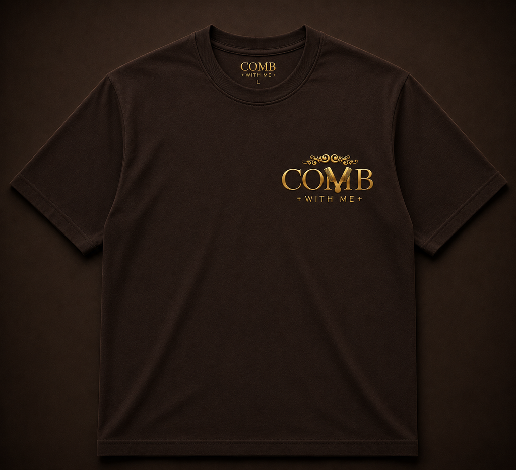 Comb With Me™ Everyday Tee — Espresso