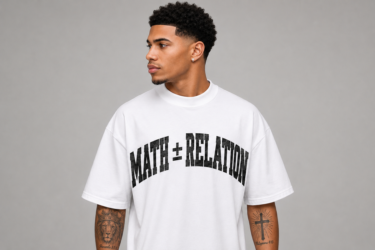 Math Plus Minus Relation Foundation Tee
