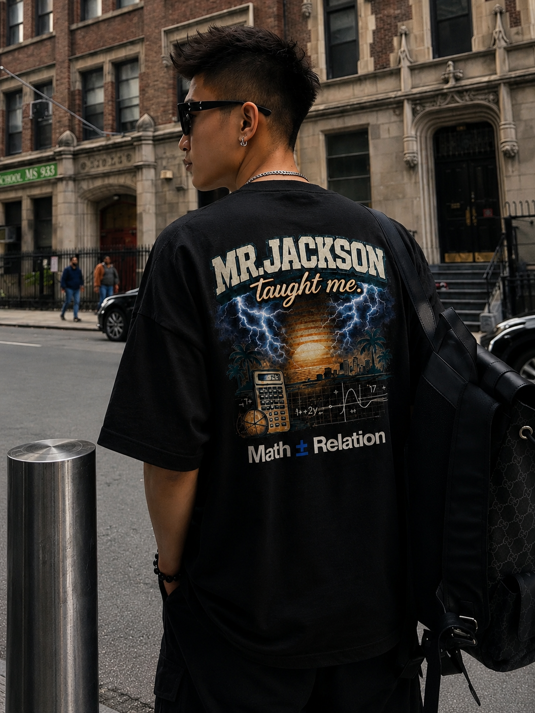 MR. JACKSON TAUGHT ME — Graphic Tee (Black)
