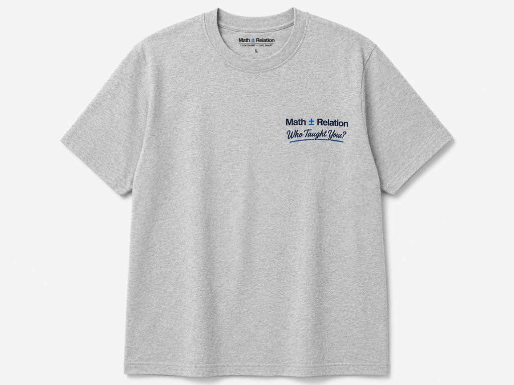 Mr. Jackson Taught Me Tee — Heather Gray