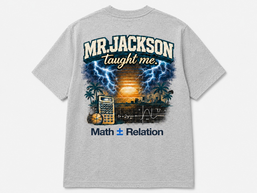 Mr. Jackson Taught Me Tee — Heather Gray