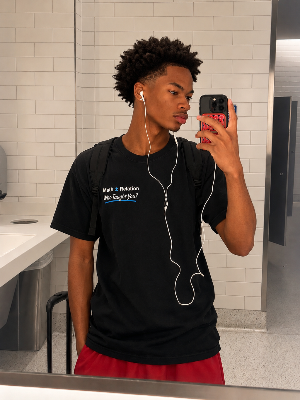 MR. JACKSON TAUGHT ME — Graphic Tee (Black)