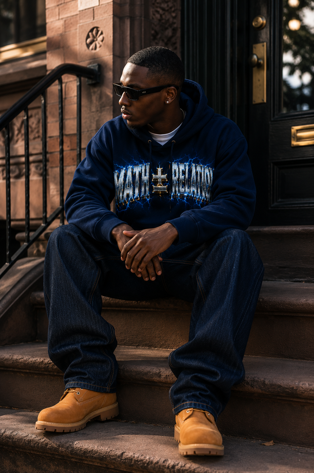 Math ± Relation Lightning Hoodie