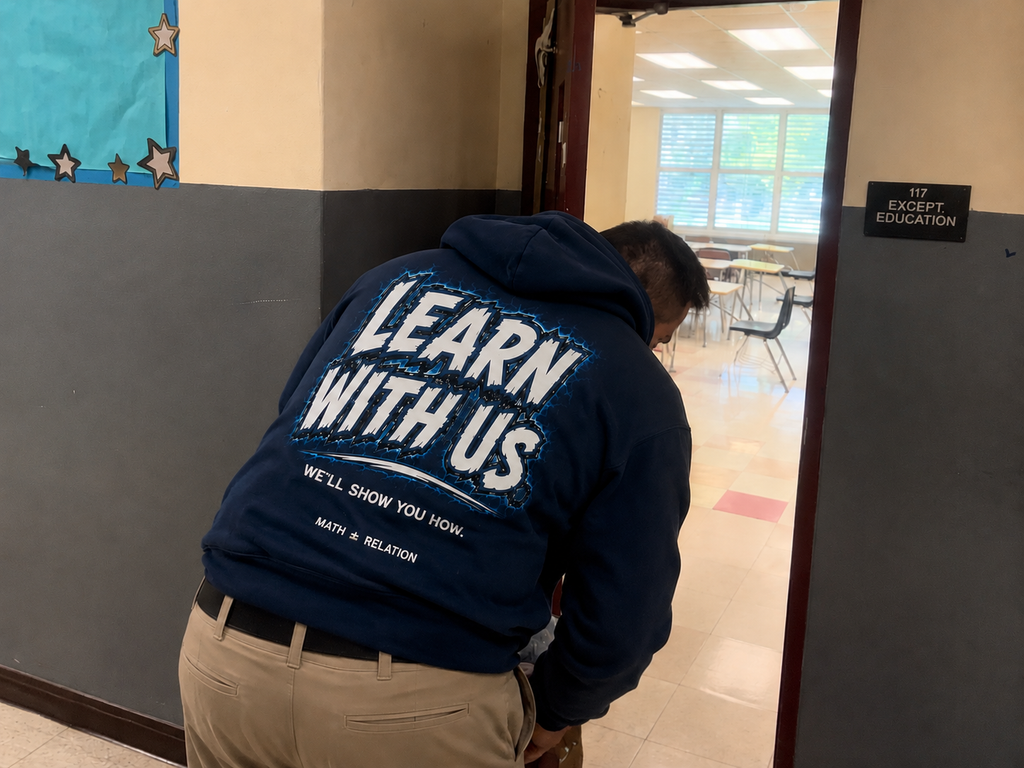 Math ± Relation Lightning Hoodie