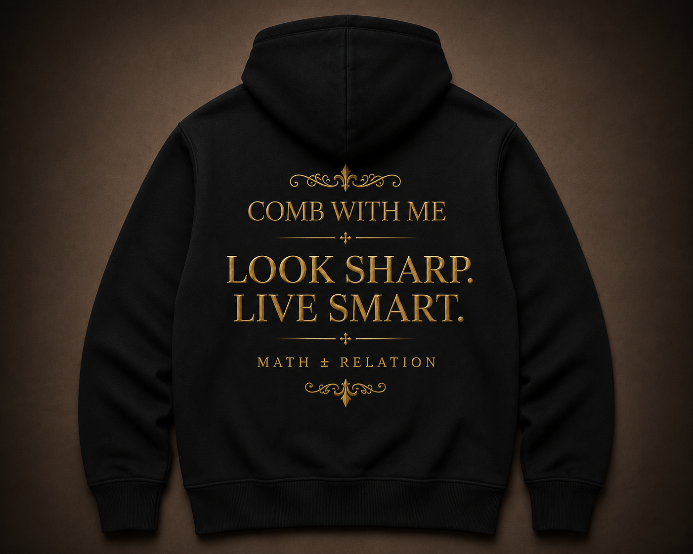 COMB WITH ME × MATH ± RELATION Founder Edition Hoodie