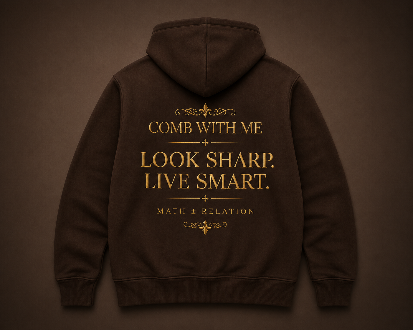 COMB WITH ME × MATH ± RELATION Legacy Edition Hoodie