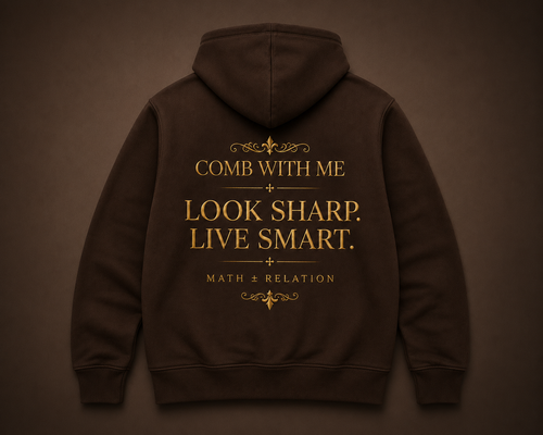 COMB WITH ME × MATH ± RELATION Legacy Edition Hoodie