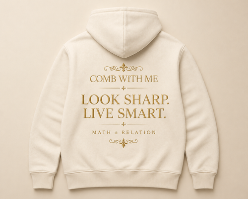 COMB WITH ME × MATH ± RELATION Signature Edition Hoodie