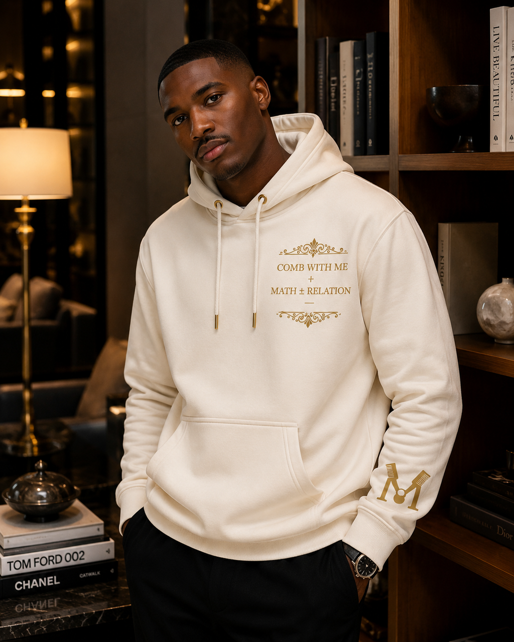 COMB WITH ME × MATH ± RELATION Signature Edition Hoodie