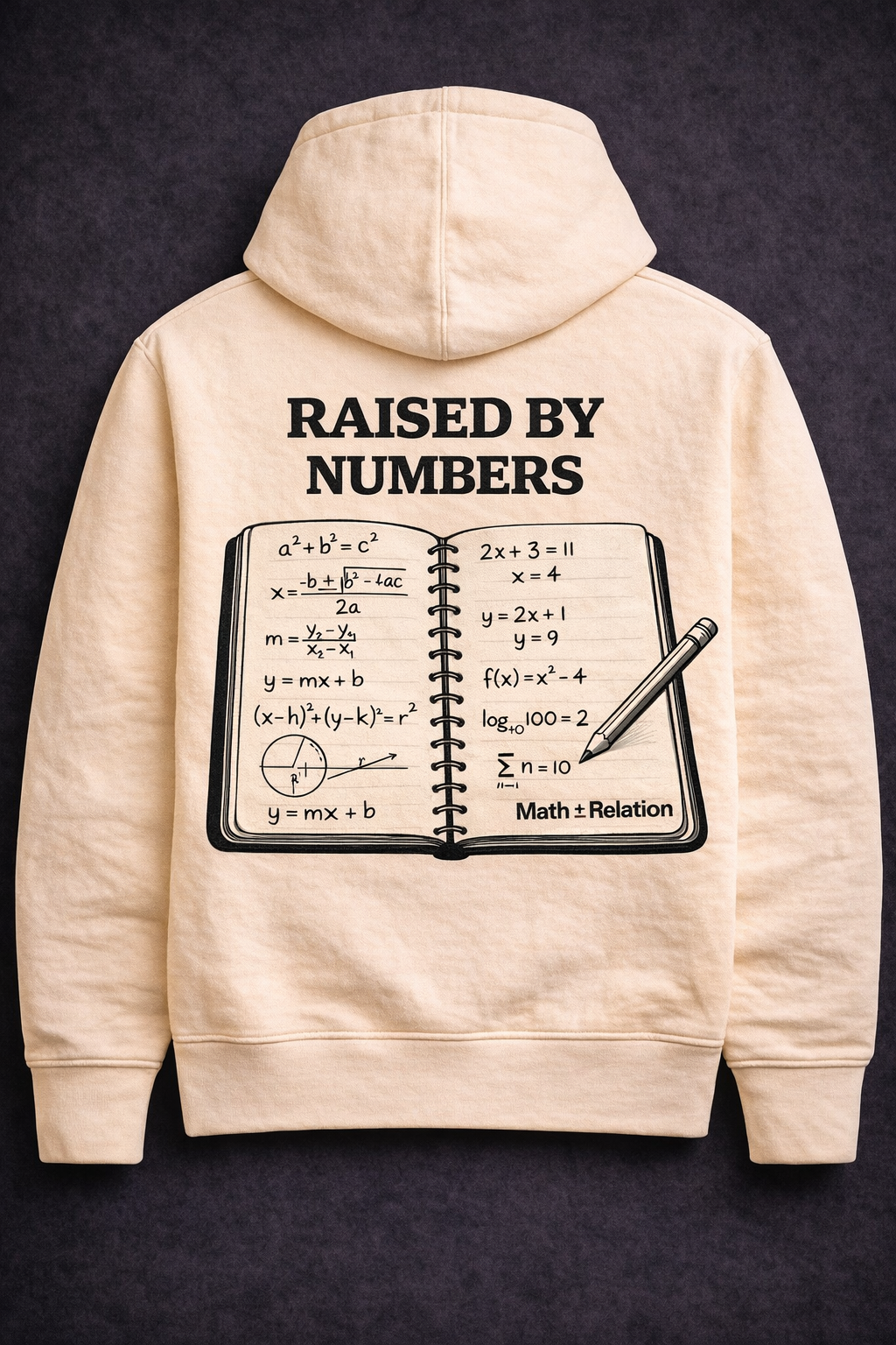Raised By Numbers Hoodie