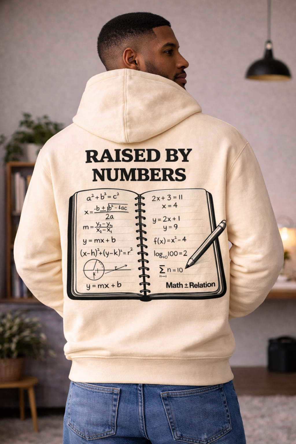 Raised By Numbers Hoodie