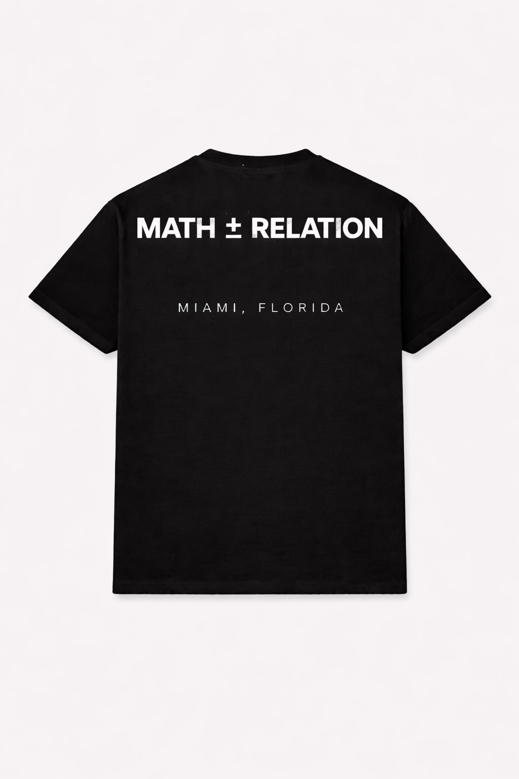 Math ± Relation — Academic Standard | Black Uniform