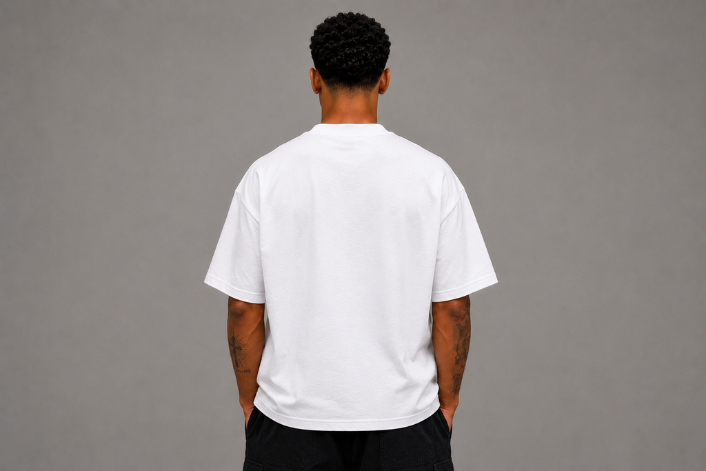 The Foundation Tee - Chalk/White