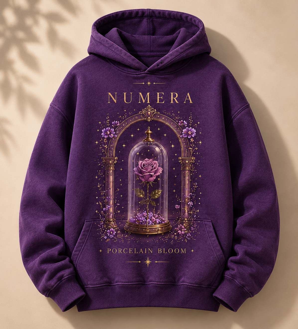 NUMERA — Porcelain Bloom Hoodie