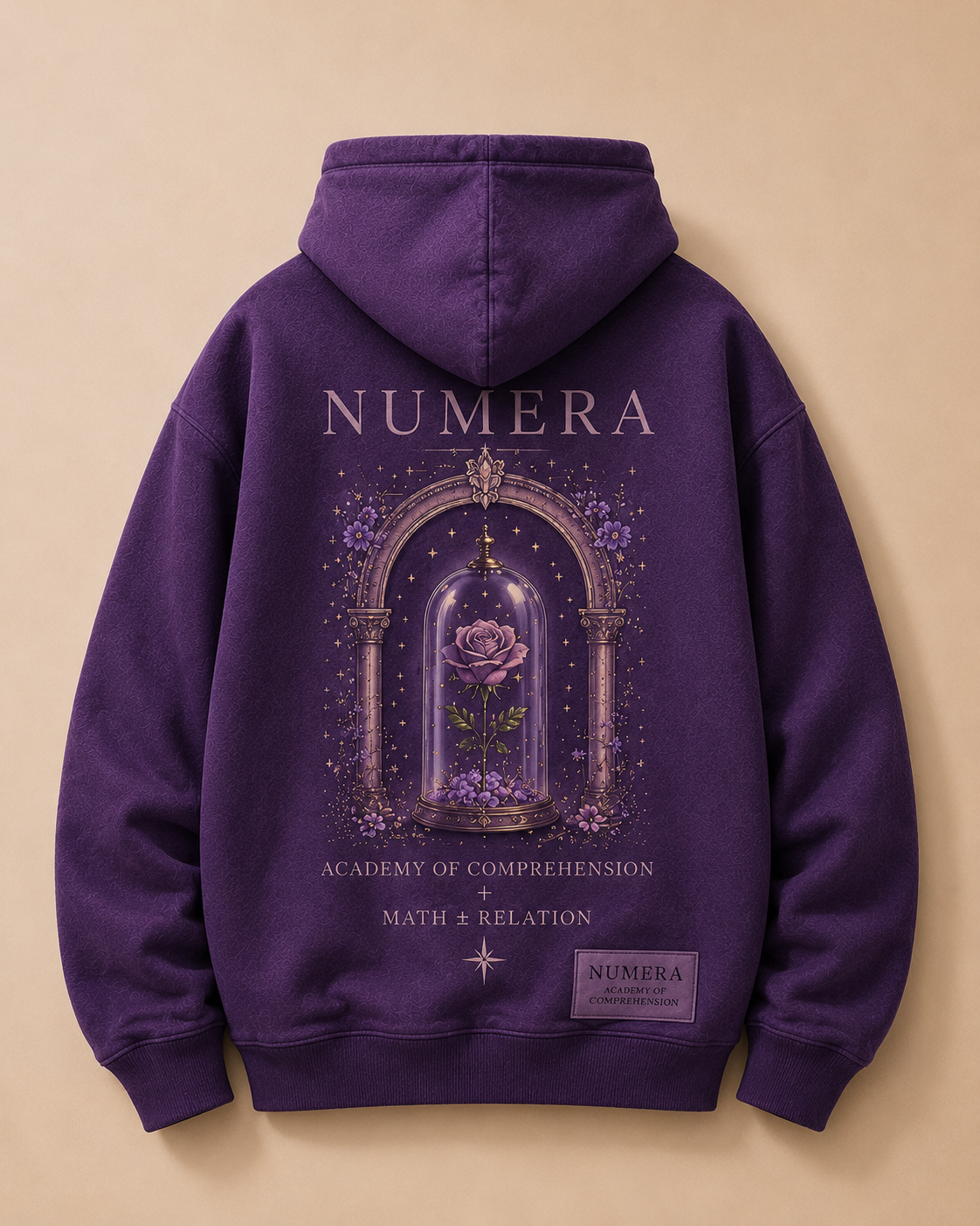 NUMERA — Porcelain Bloom Hoodie