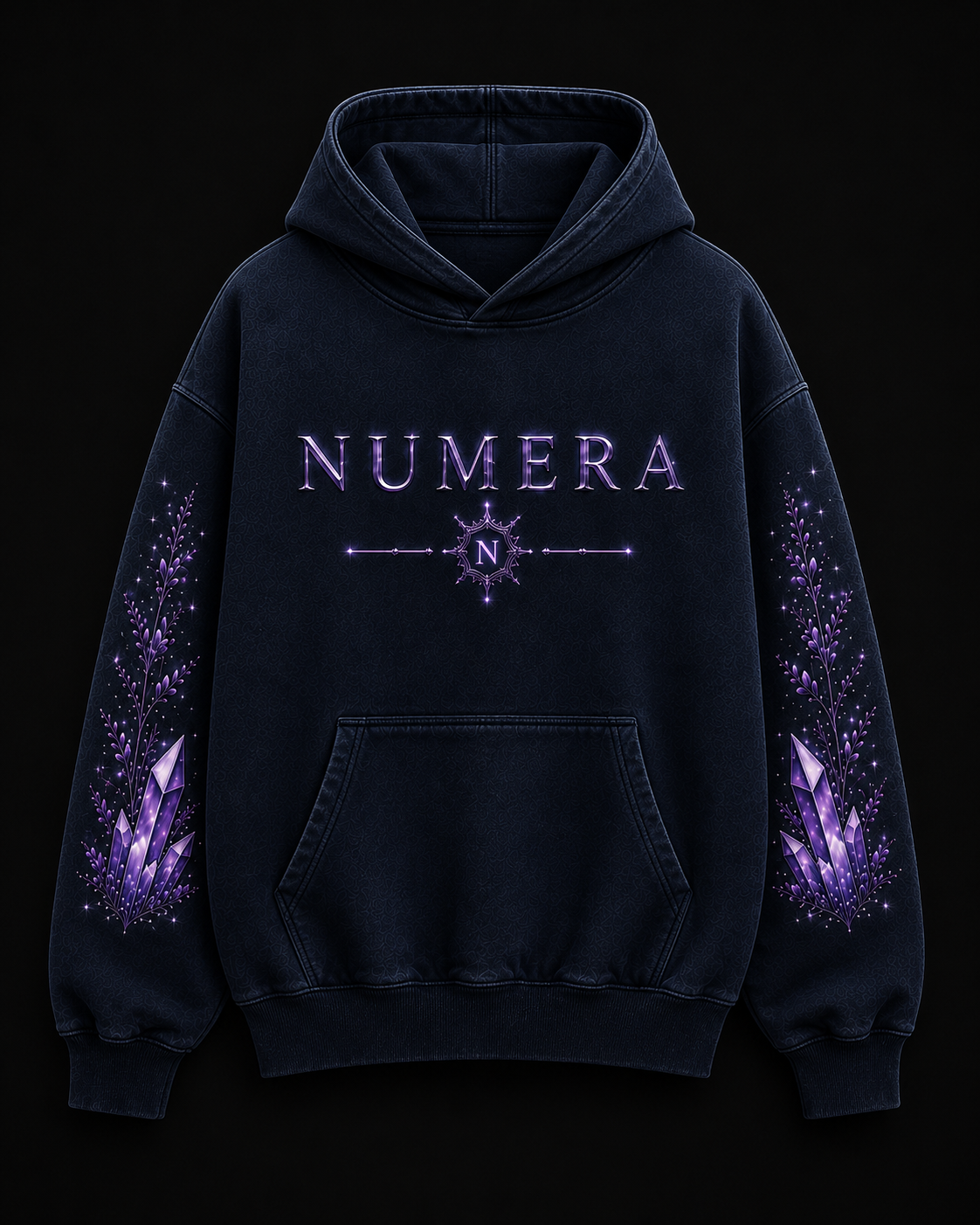 NUMERA — Frozen Bloom Hoodie