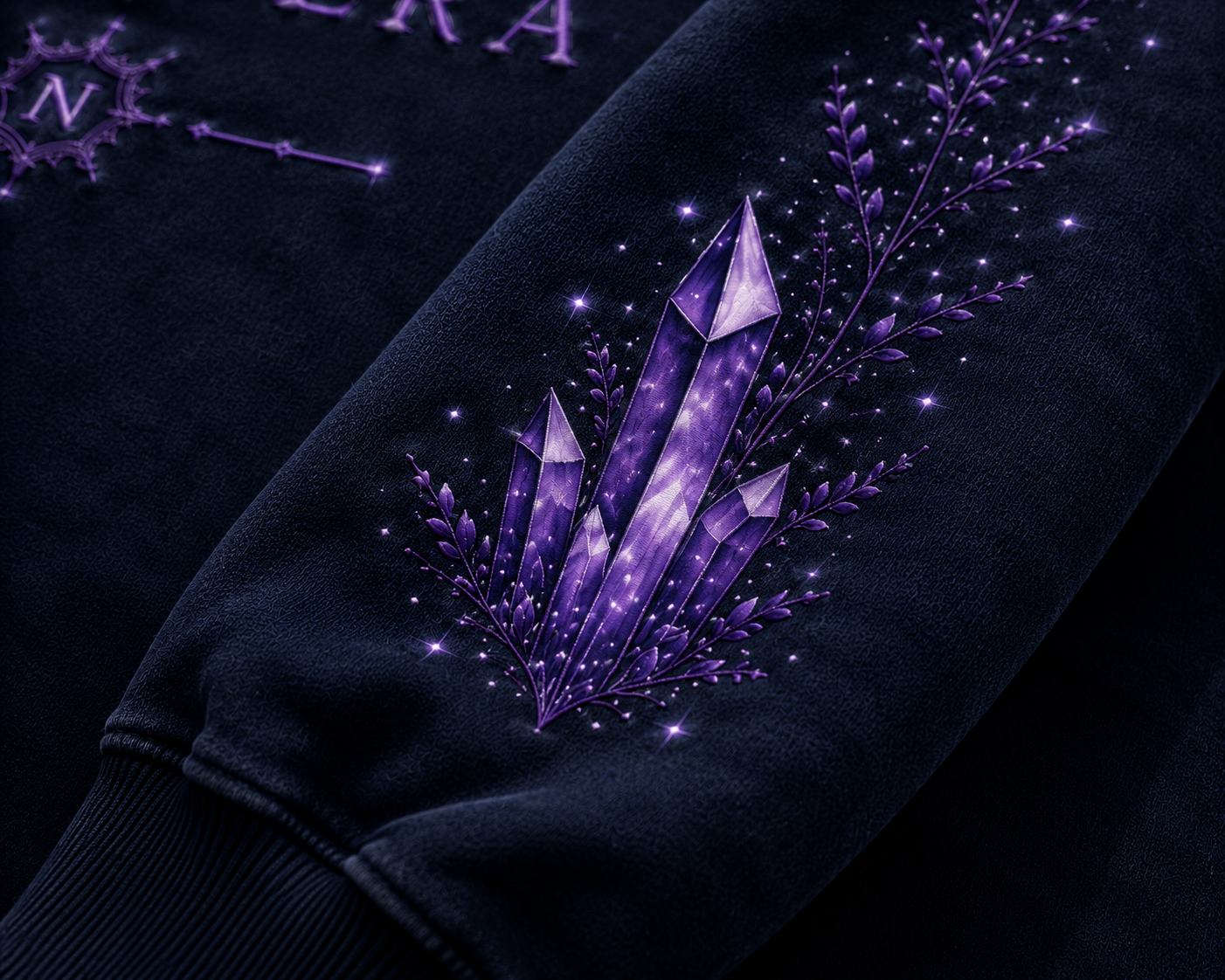 NUMERA — Frozen Bloom Hoodie
