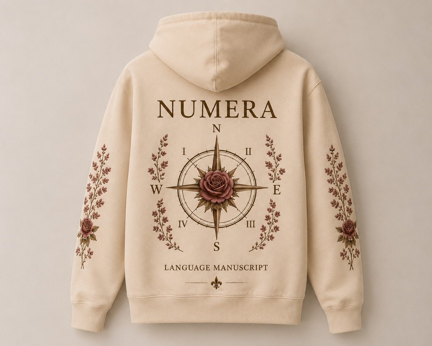 NUMERA — Language Manuscript Hoodie