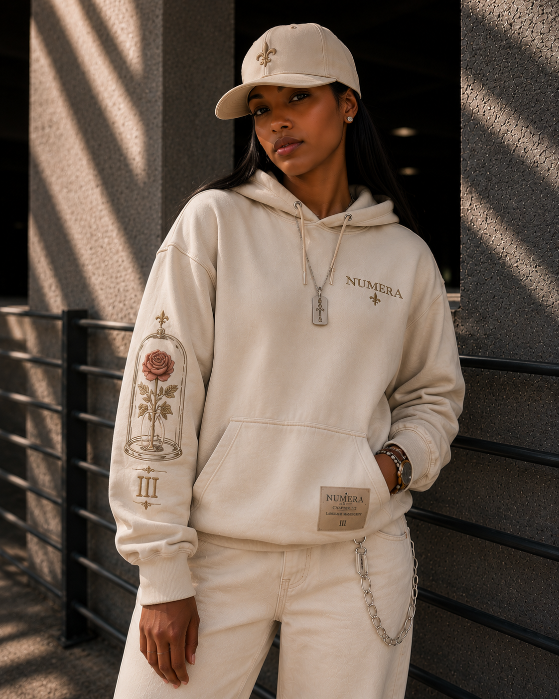 NUMERA — Language Manuscript Hoodie