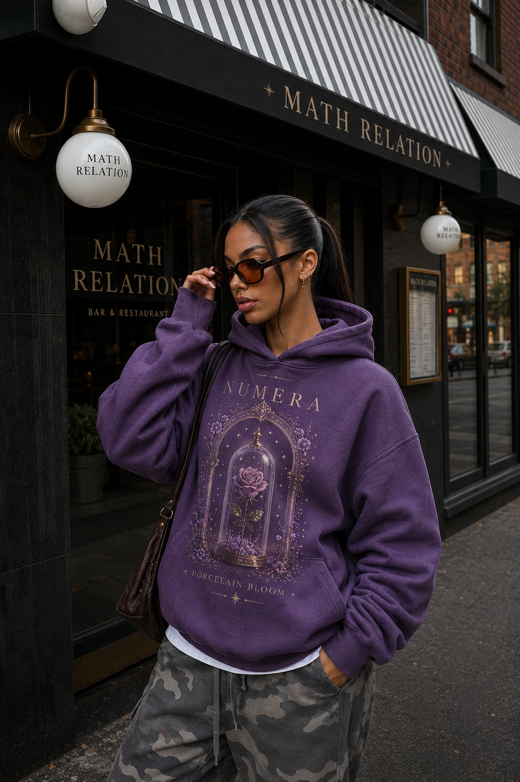 NUMERA — Porcelain Bloom Hoodie