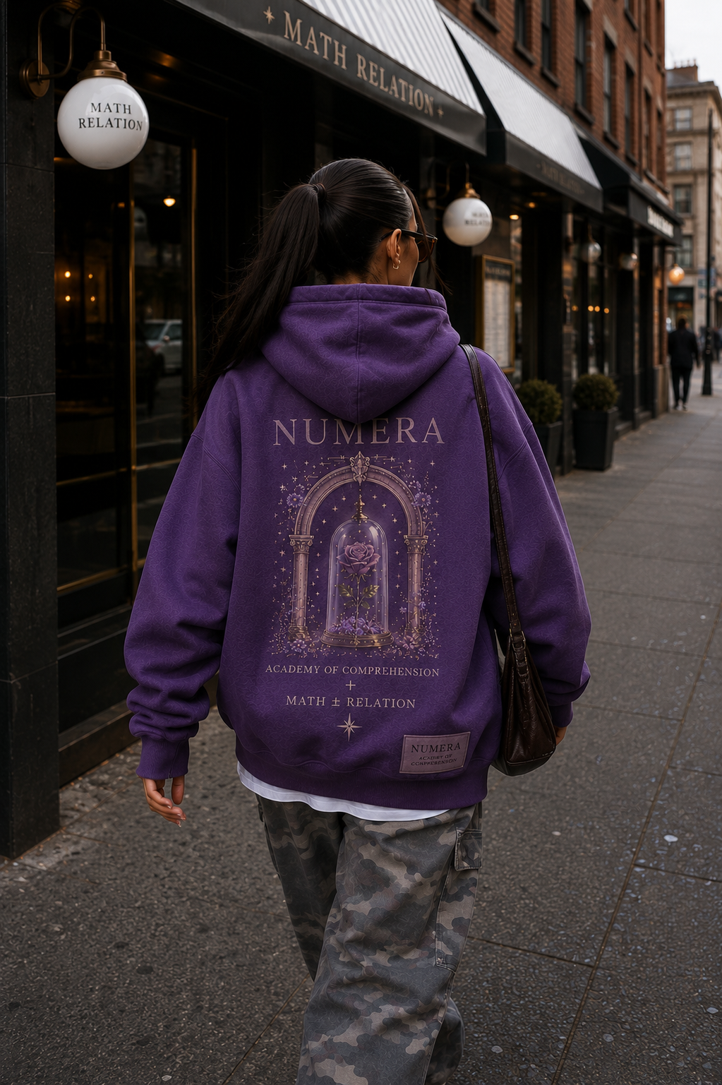 NUMERA — Porcelain Bloom Hoodie